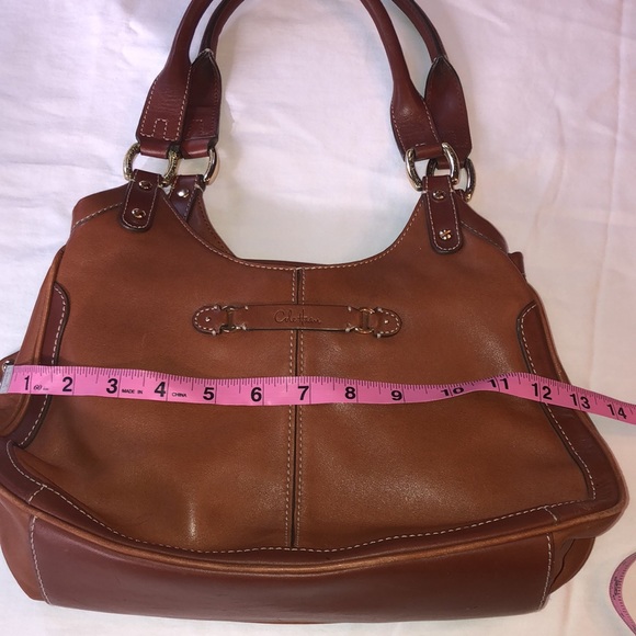 Cole Hann brown leather handbag - Picture 8 of 10